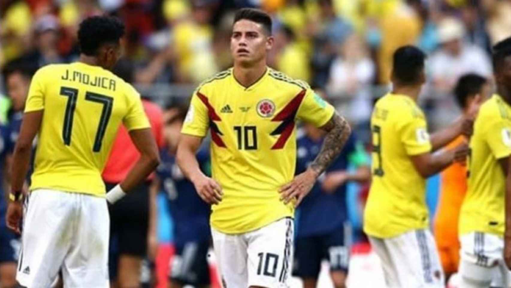 футболисты колумбии