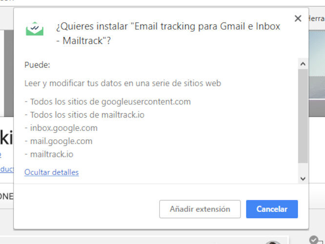 google permisos correo 2