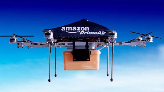 amazon prime air drones de reparto