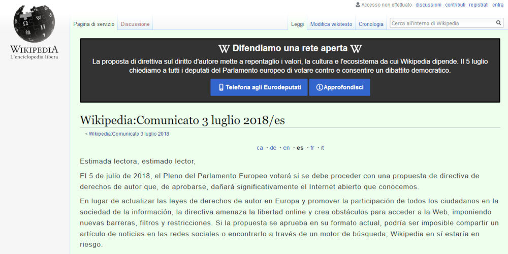 wikipedia italia cierra 1