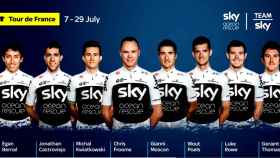 Froome liderará el equipo de SKY para el Tour.