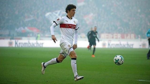 Benjamin Pavard con el Stuttgart. Foto: Instagram (@benpavard21)