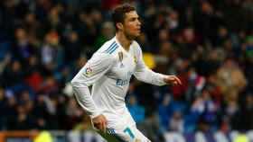 Cristiano Ronaldo celebrando un gol. Foto: Pedro Rodríguez/El Bernabéu