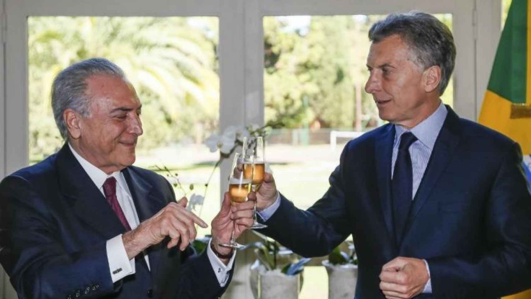 Michel Temer y Mauricio Macri