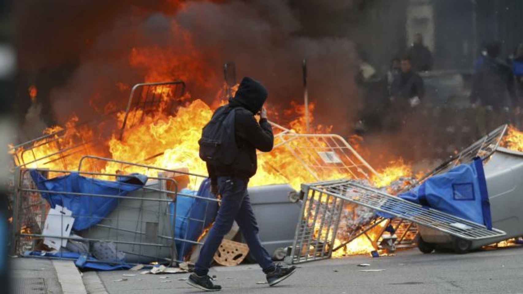 Disturbios en Nantes