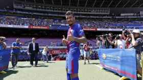 Paulinho, nuevo jugador del Barça. Foto: Twitter (@FCBarcelona_es)