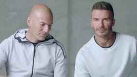 Zinedine Zidane y David Beckham