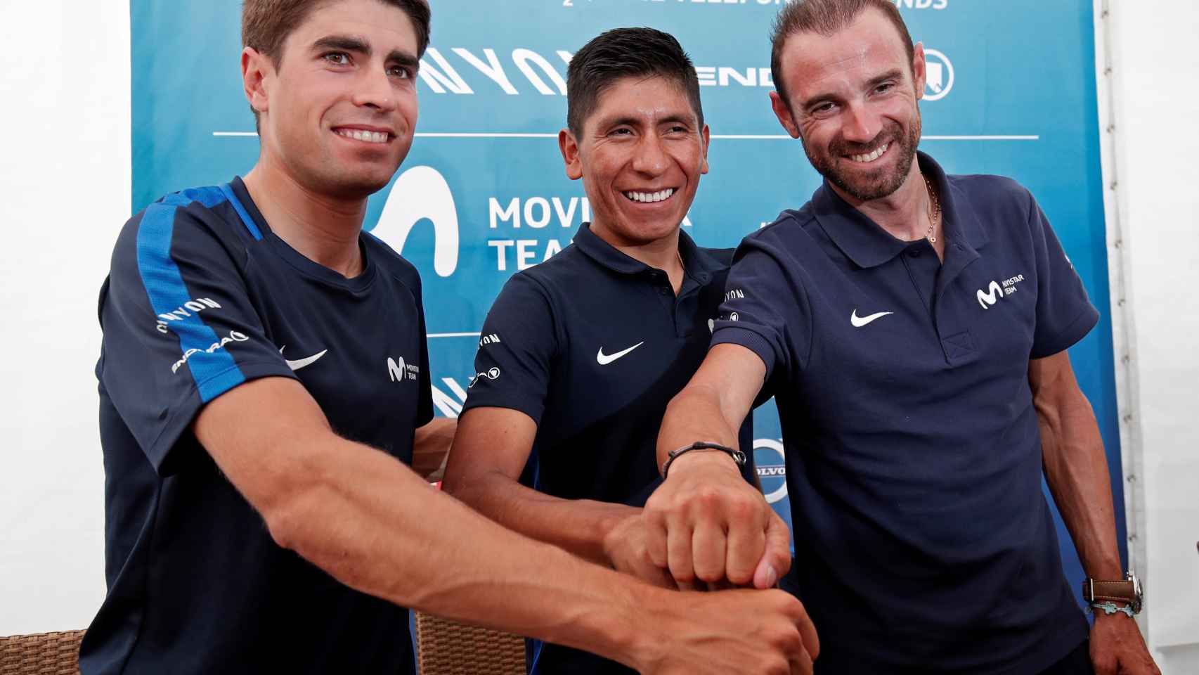 Landa, Quintana y Valverde en la previa del Tour de Francia 2018