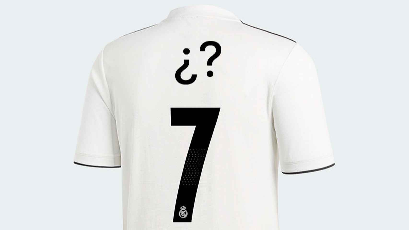 Camiseta '7' del Real Madrid