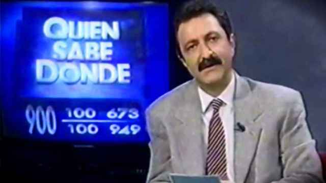 Paco Lobatón, el presentador de 'Quién sabe dónde'.