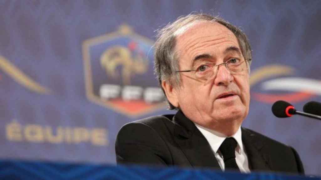 Le Graët, presidente de la Federación Francesa de fútbol.  Foto: fff.fr