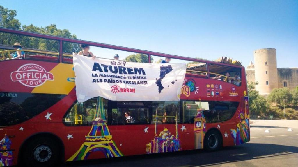 El ataque al bus de Palma se ha dado en Castell de Belver