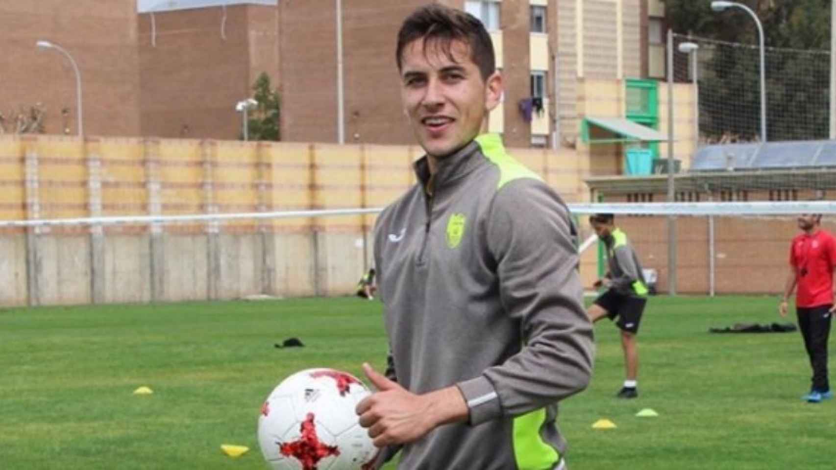 Javier Hernánez con el Deportivo Ejido. Foto: Instagram (javihdezcar).