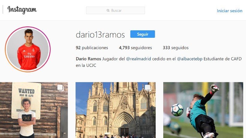 Dario Ramos, cedido al Albacete.