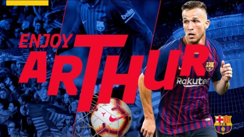 El Barcelona ficha a Arthur, firma por las seis próximas temporadas