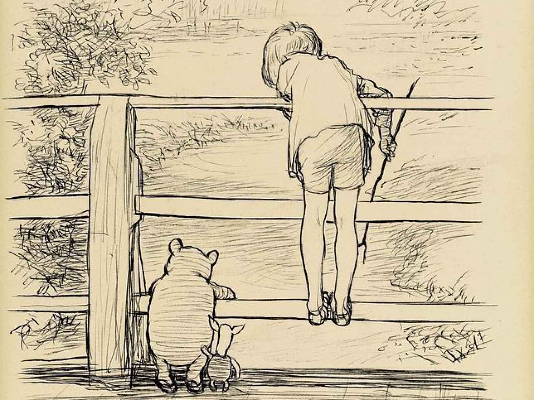 Ilustración de Winnie the Pooh, subastada en Sotheby's  por 647.490 euros