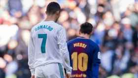 Cristiano Ronaldo y Messi. Foto: Twitter (@elchiringuitotv)