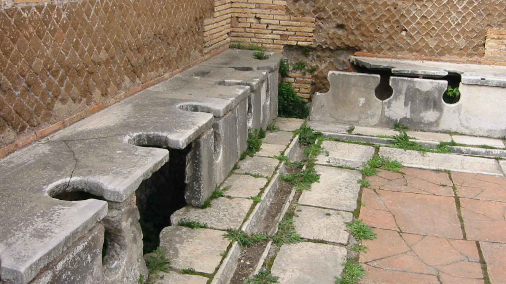 Letrinas de Ostia