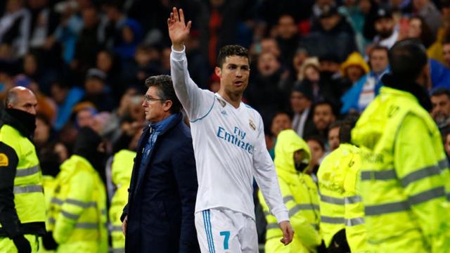 Cristiano Ronaldo se despide del Santiago Bernabéu Foto: Pedro Rodríguez/El Bernabéu