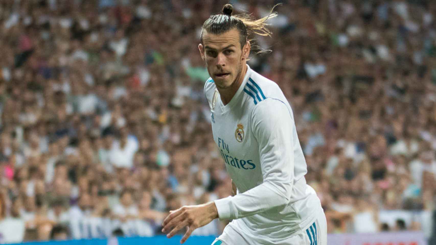 Gareth Bale, en el Santiago Bernabéu. Foto: Pedro Rodríguez/El Bernabéu