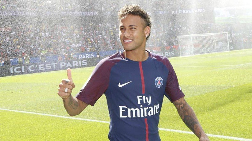 Neymar, con el Paris Saint-Germain. Foto: psg.fr
