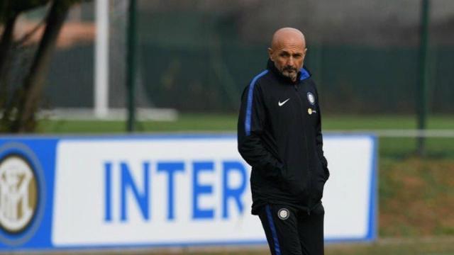 Spalletti, en un entrenamiento del Inter. Foto Instagram (@lucianospalletti)