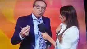 Cristóbal Soria canta en la televisión italiana.