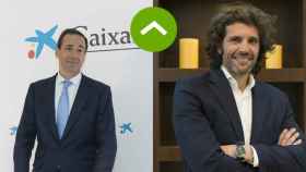 COMO LEONES: Gonzalo Gortázar (Caixabank) y Pedro Serrahima (Telefónica)