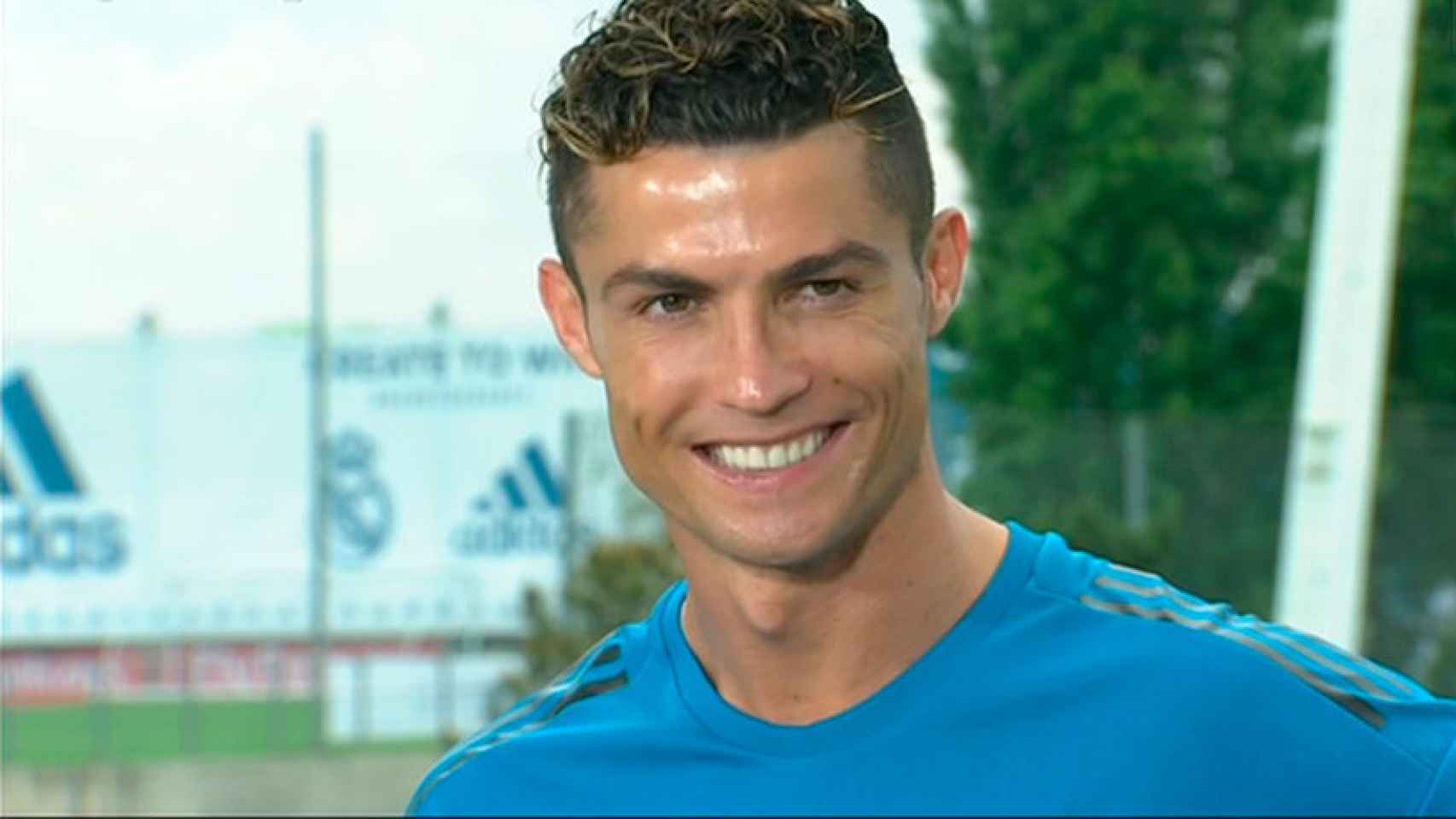 Cristiano Ronaldo, en el Open Media Day