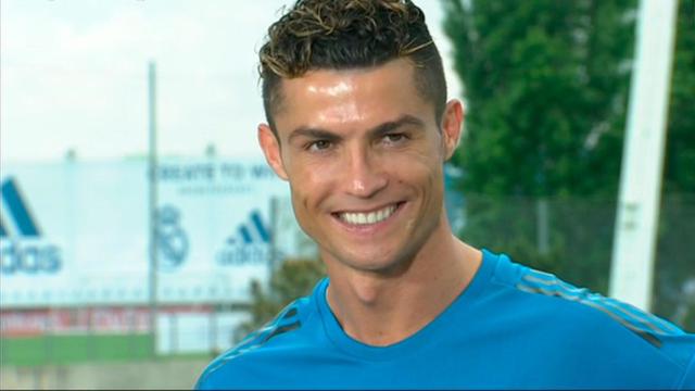 Cristiano Ronaldo, en el Open Media Day