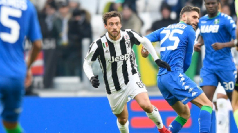 Marchisio en un partido con la Juventus. Foto juventus.com