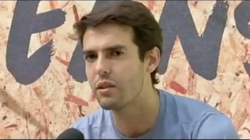 Kaká durante la entrevista para ESPN