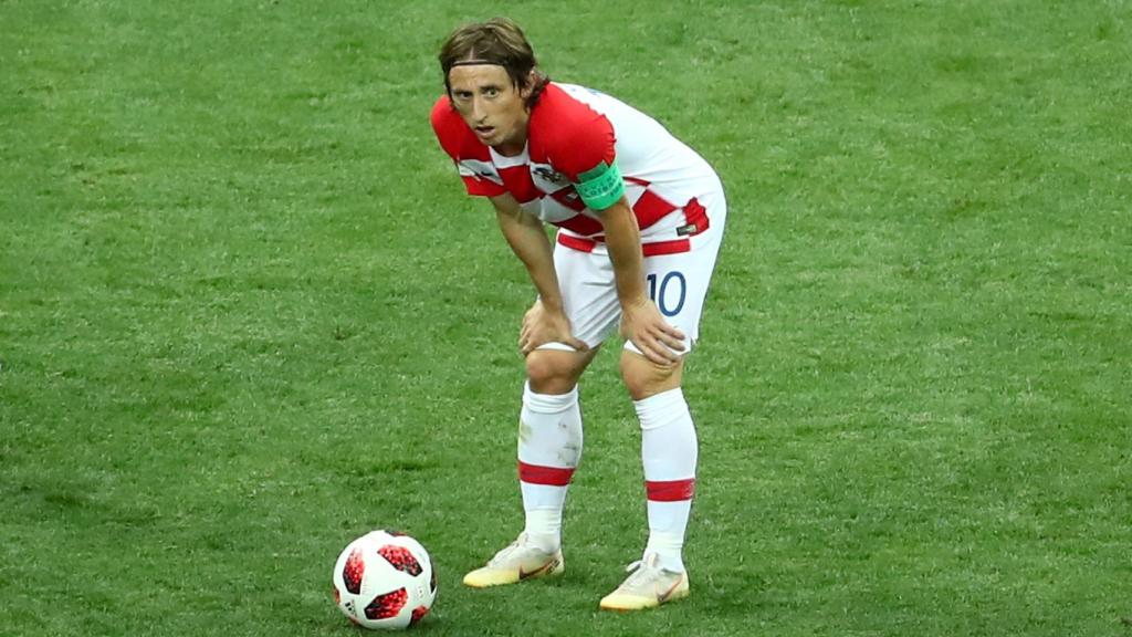 Luka Modric, en la final del Mundial.