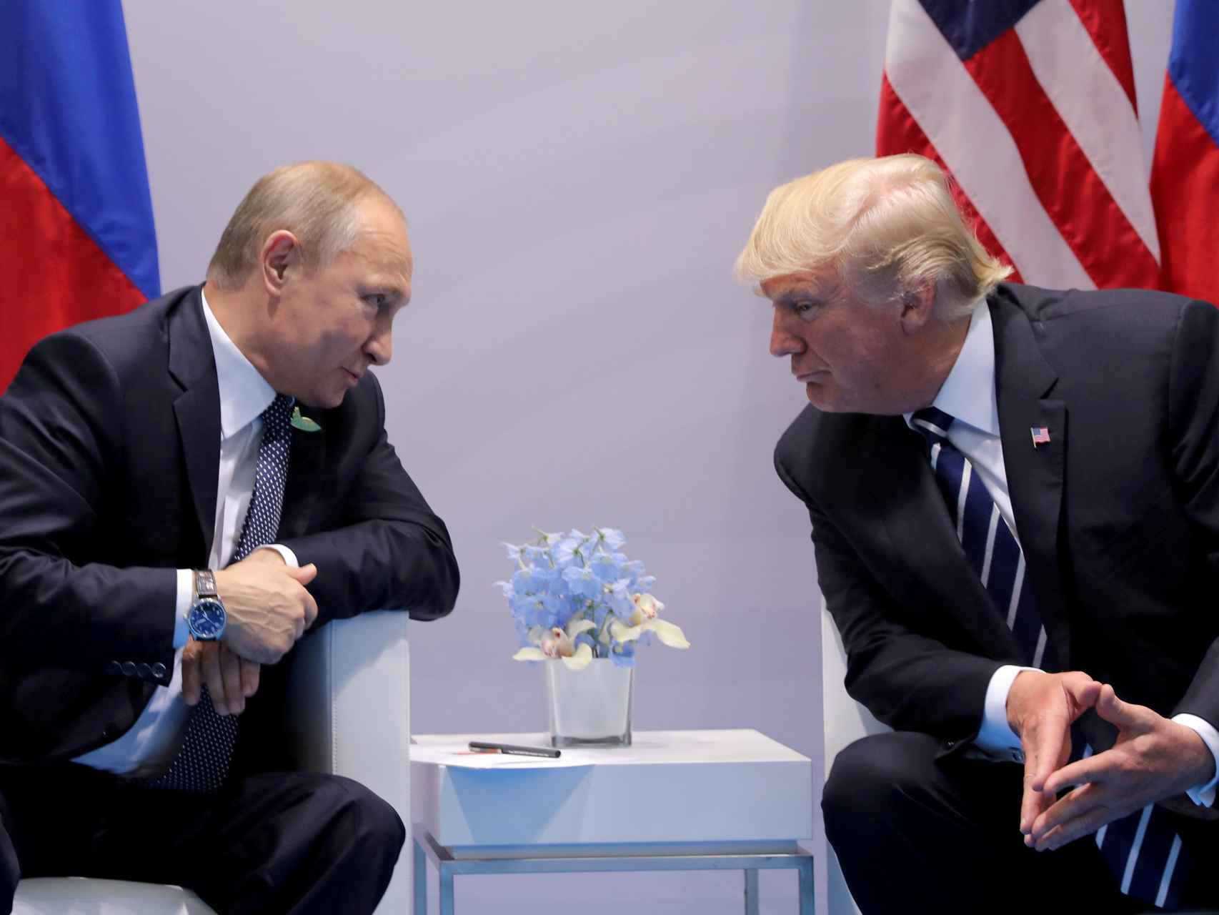 Putin y Trump, durante su encuentro en la última cumbre del G20.