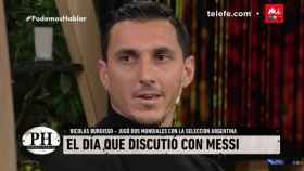 Burdisso confiesa una pelea con Messi antes de no volver con Argentina
