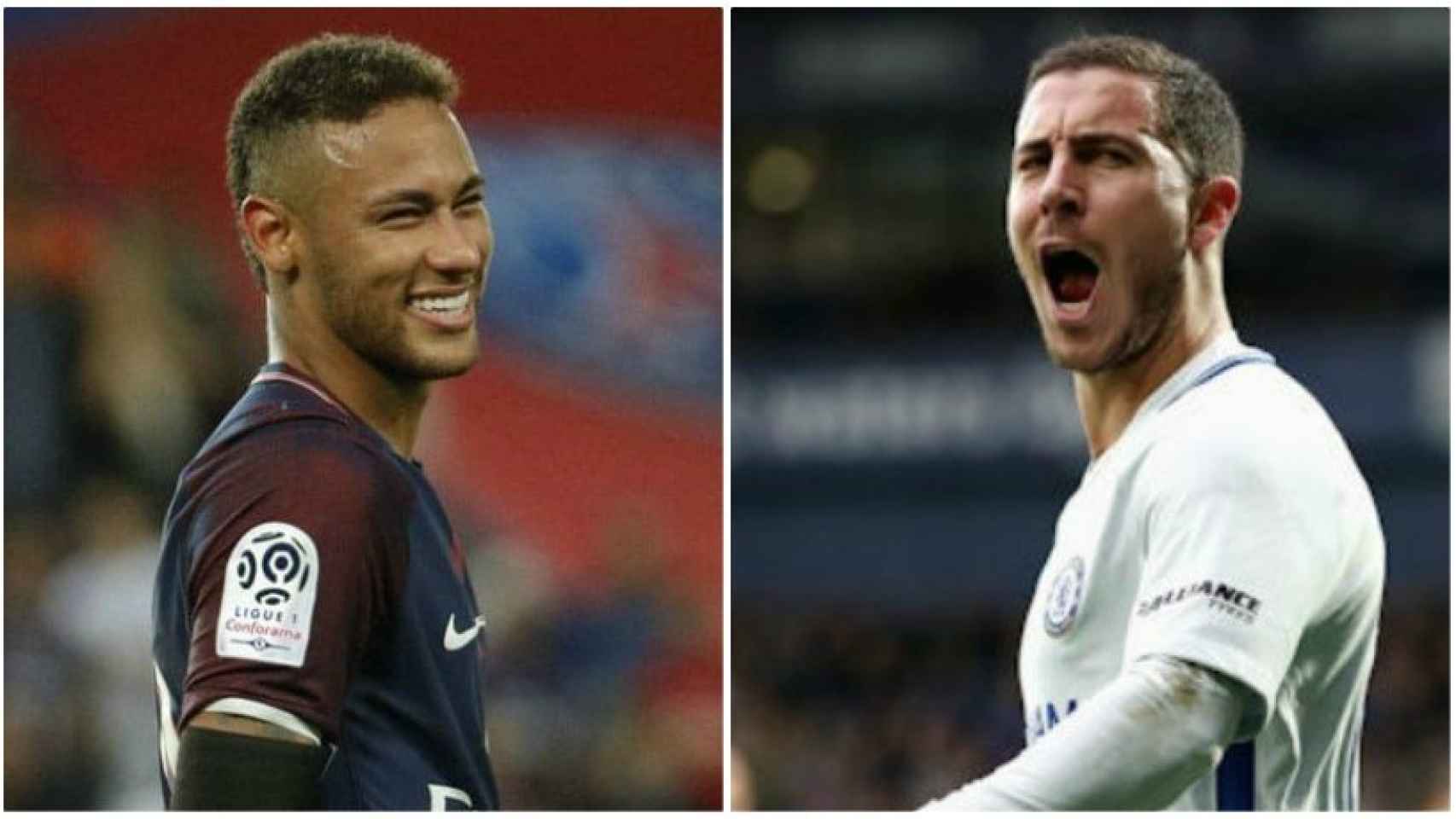 Neymar y Hazard, candidatos a fichar por el Madrid