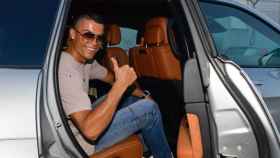 Cristiano Ronaldo llega a Turín. Foto juventus.com