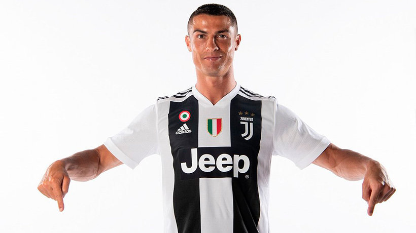 Cristiano Ronaldo ya luce la camiseta de la Juventus