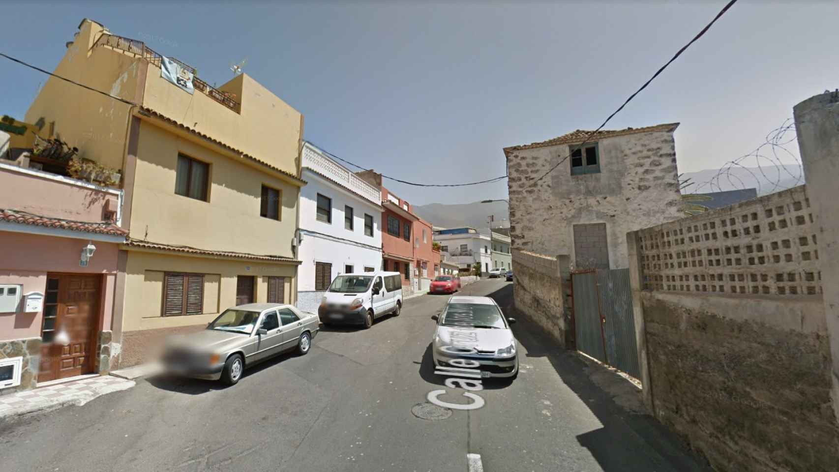 El suceso ha tenido lugar en la calle Cruz de los Martillos, en La Oratava (Tenerife)