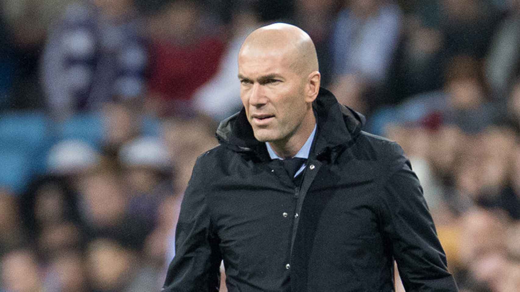 Zinedine Zidane. Foto: Pedro Rodríguez/El Bernabéu