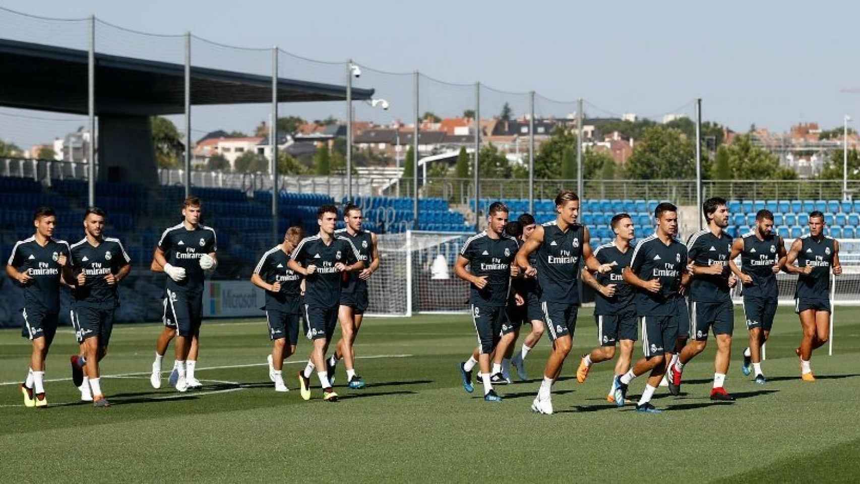 El Real Madrid completa su segundo entrenamiento