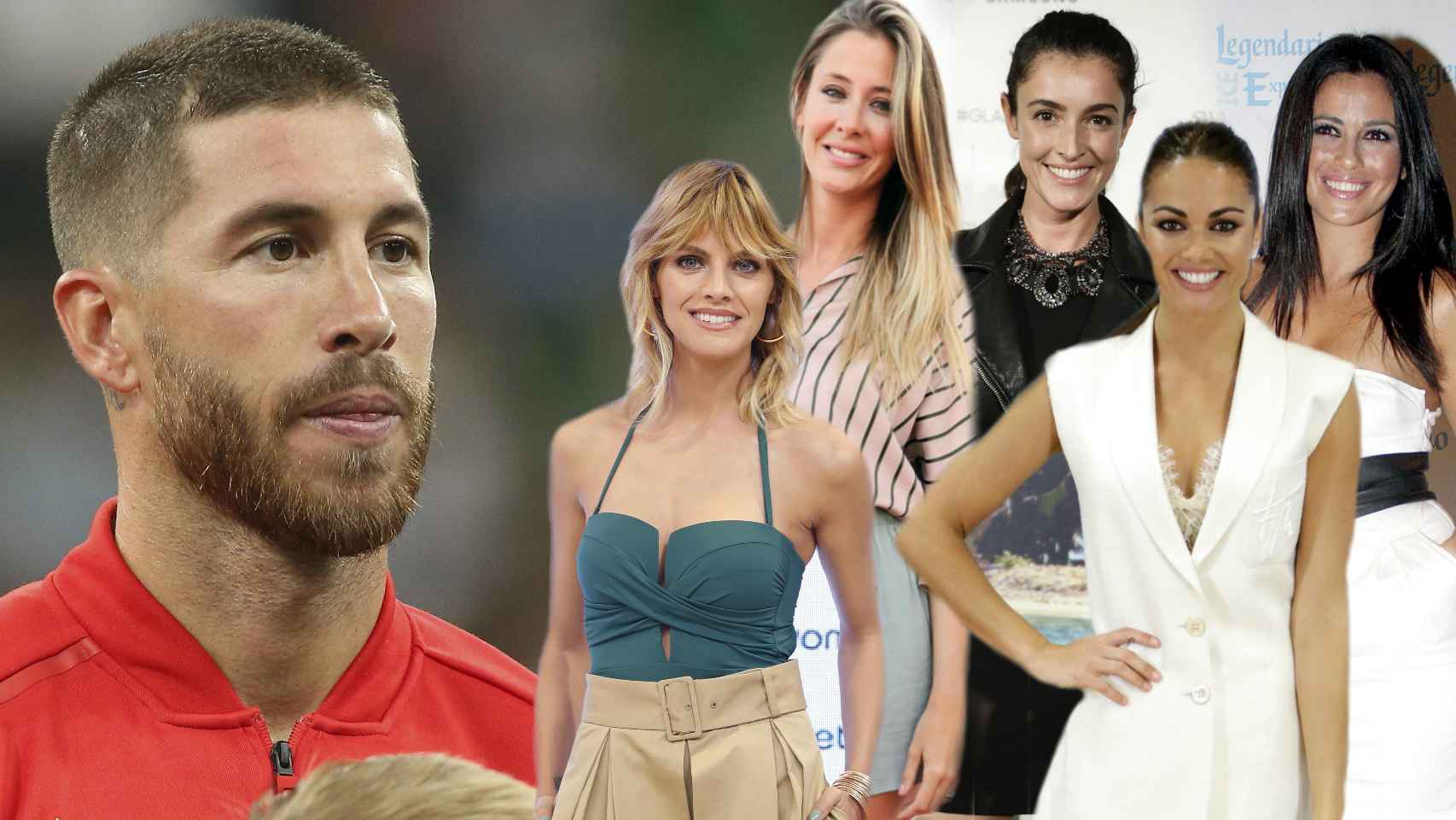 Sergio Ramos se casa las mujeres que enamoraron al futbolista antes que Pilar Rubio imagen foto
