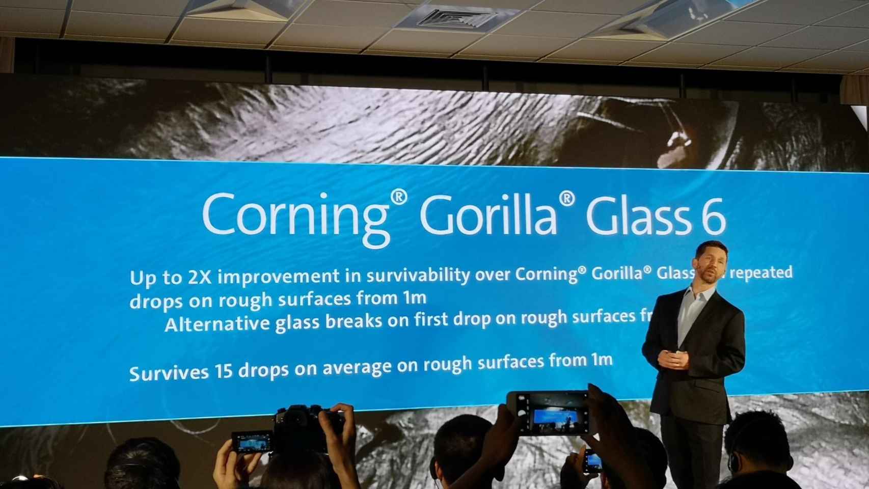 Nuevo Gorilla Glass 6, hasta el doble de resistencia en la pantalla de tu móvil
