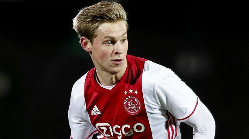 De Jong, jugador del Ajax. Foto: ajax.nl