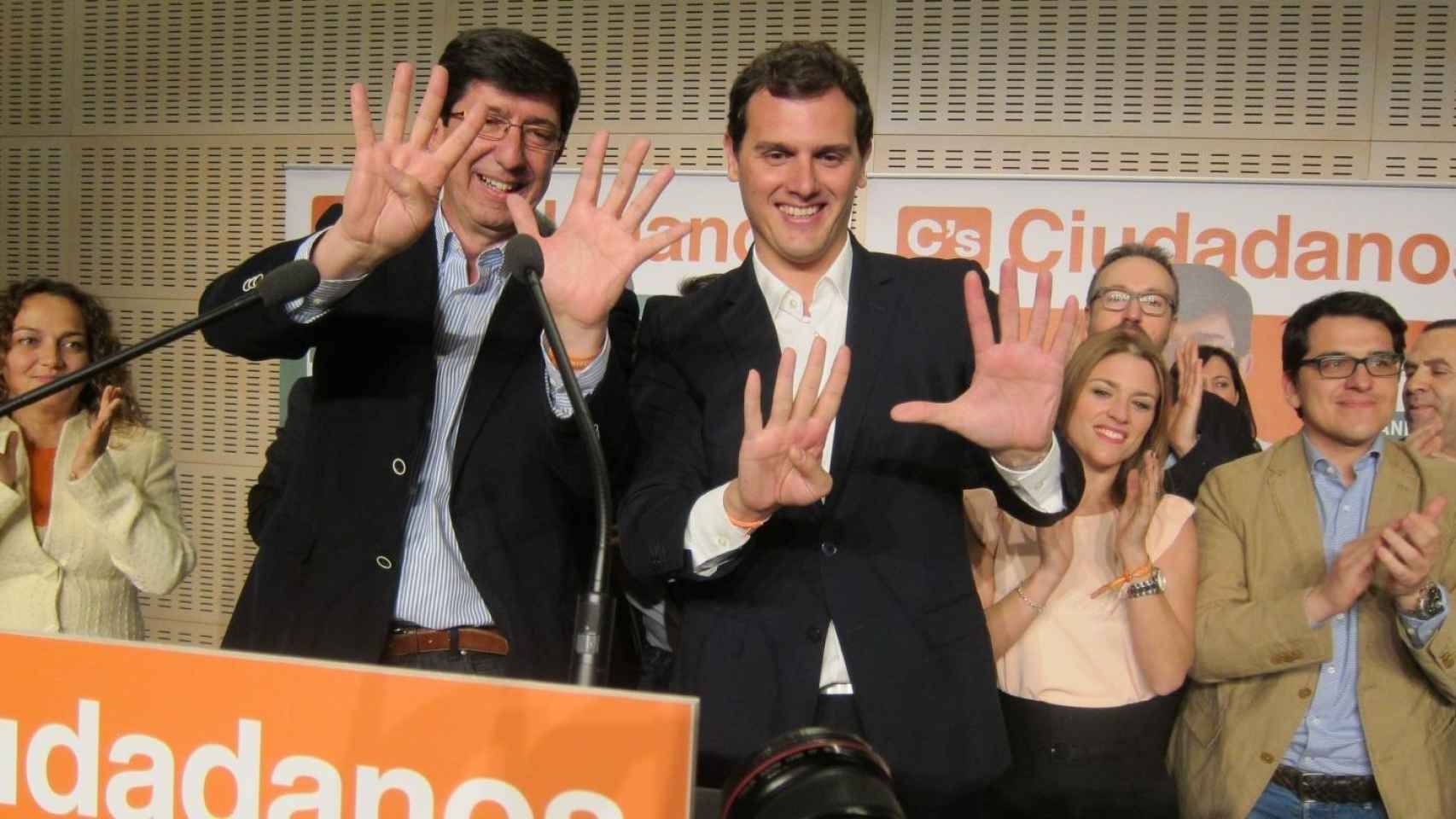 Marín repite como candidato naranja a presidir la Junta de Andalucía.