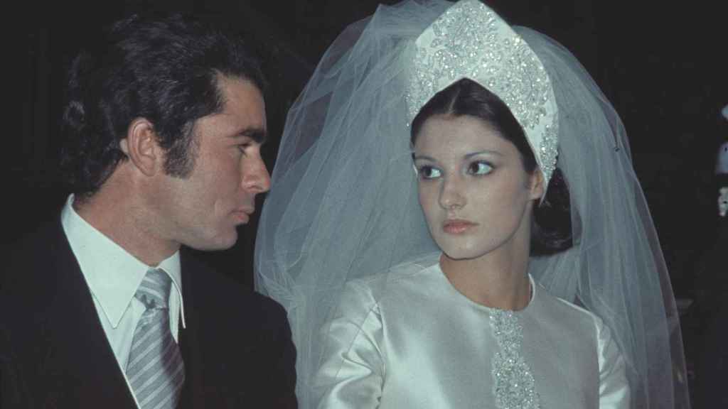 Francisco Rivera Paquirri y Carmen Ordóñez el día de su boda.
