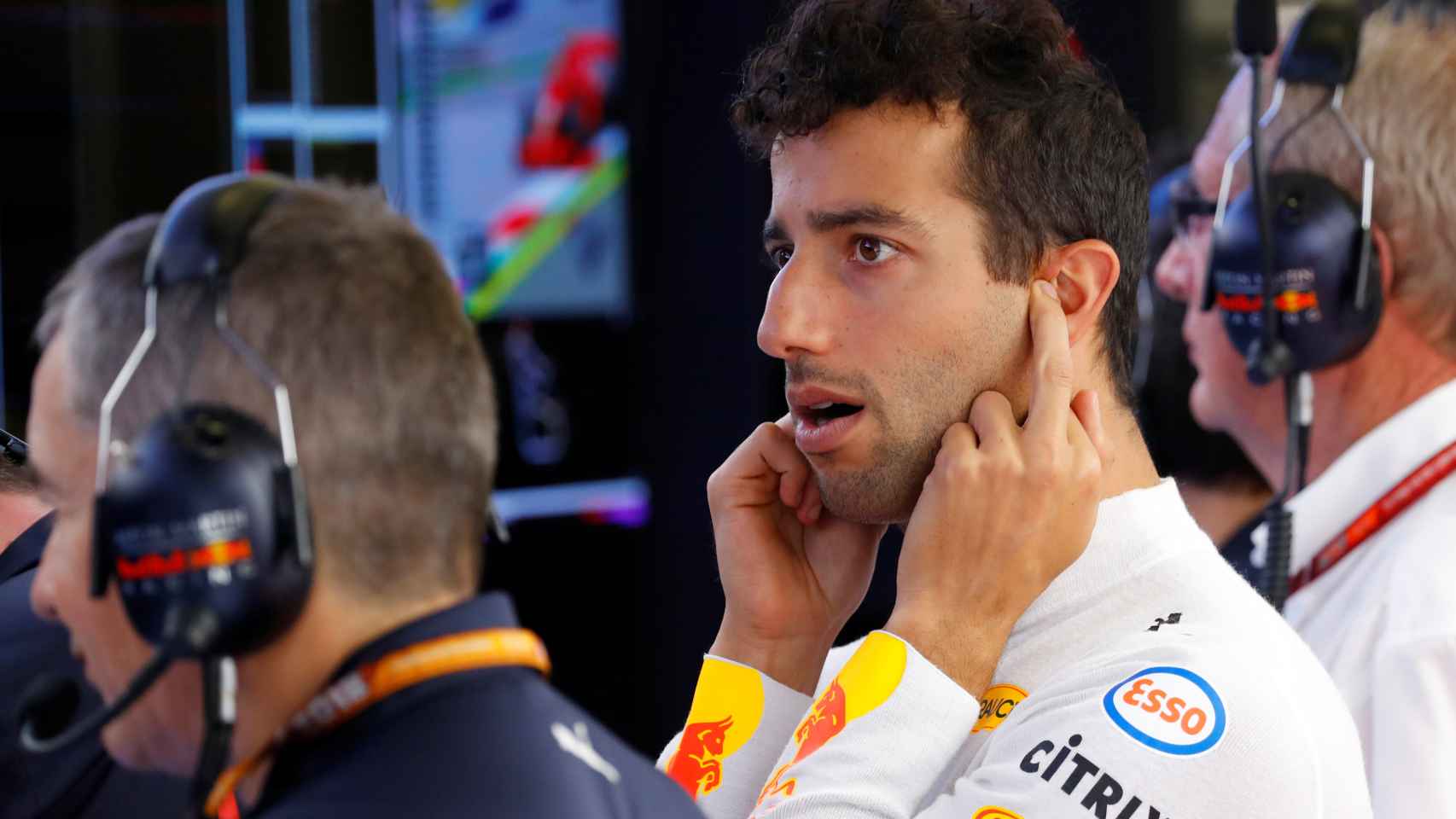 Daniel Ricciardo, durante el Gran Premio de Austria