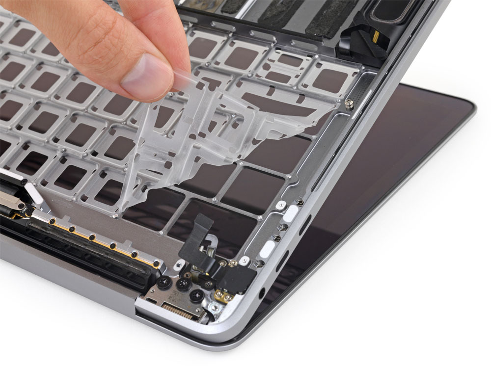 membrana silicona teclado apple macbook pro 2018