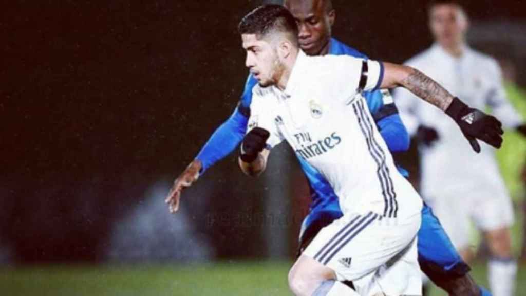 Sergio Díaz: "Quiero cumplir mi sueño de volver al Real Madrid"