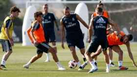 El Real Madrid se ejercita en su quinto día. Foto: realmadrid.com